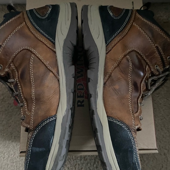 RED WING TRUHIKER
MEN'S 5-INCH SAFETY TOE HIKER  LEATHER COMFORT DURABLE BOOT 13 - Picture 16 of 16